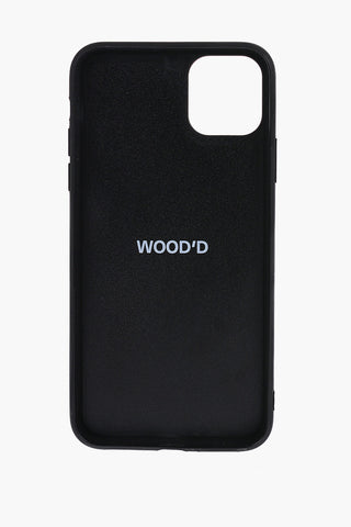 Geometrical-Motif Wooden QUARTZ Iphone 13 Hard Case