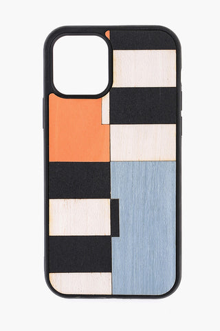 Cover Rigida BROKEN in Legno Per Iphone 12/12 PRO