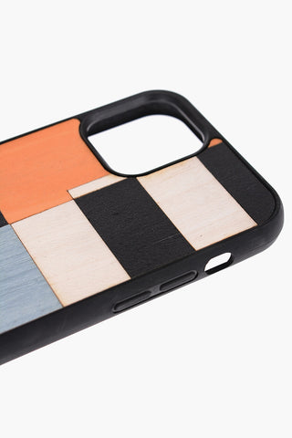 Cover Rigida BROKEN in Legno Per Iphone 12/12 PRO