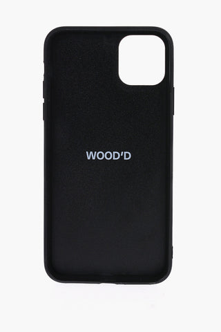 Geometrical-Motif Wooden QUARTZ Iphone 11 Pro Hard Case