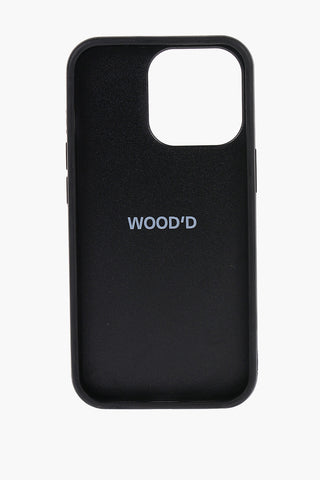 Geometrical-Motif Wooden TUMBLE Iphone 13 Pro Hard Case