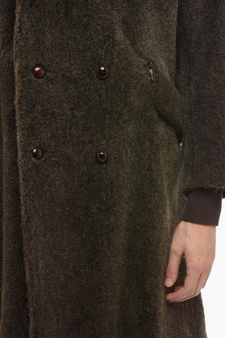 EQUIPMENT Cappotto Oversized Doppiopetto con Cappuccio