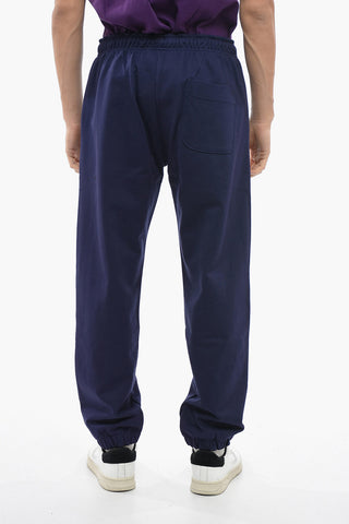 Joggers in Cotone Leggero con Elastico in Vita