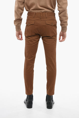 Pantaloni in Twill di Cotone