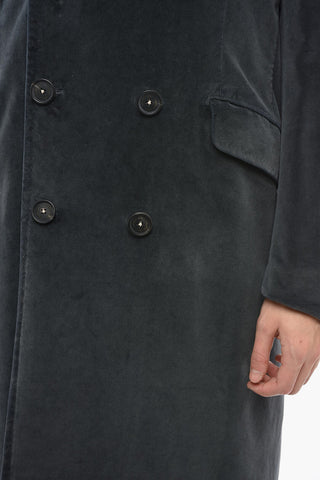 Cappotto ALFA in Velour di Cotone con Imbottitura