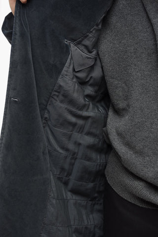 Cappotto ALFA in Velour di Cotone con Imbottitura