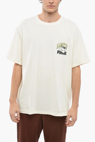 PUMA X MARKET Printed Logo Cotton T-Shirt
