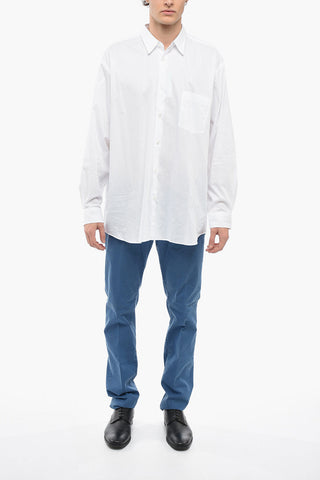 SHIRT Cotton Popline Shirt with Classic Collar