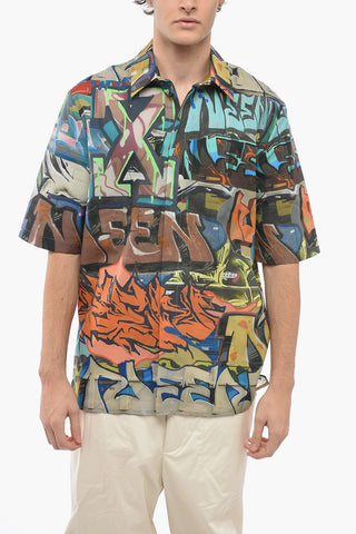 Camicia NEEN ALLOVER e Stampa Graffiti