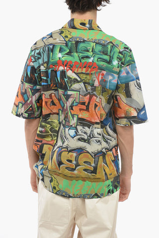 Camicia NEEN ALLOVER e Stampa Graffiti