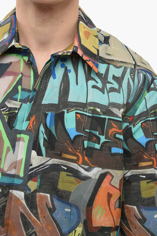 Camicia NEEN ALLOVER e Stampa Graffiti