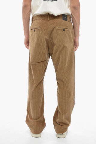 Pantaloni in Corduroy ROADIE con Tasche a Filo
