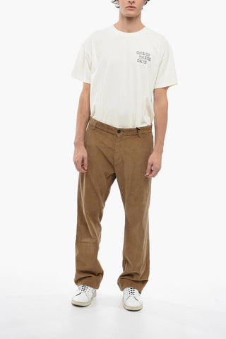 Pantaloni in Corduroy ROADIE con Tasche a Filo