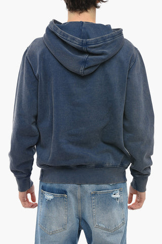 Fleece Washed Cotton Hoodie