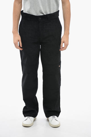 Corduroy HIGGINSON Pants with Belt Loops