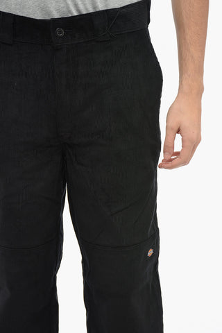 Corduroy HIGGINSON Pants with Belt Loops