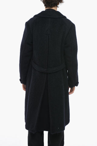ATTIRE Cappotto Semifoderato in Misto Mohair