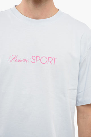 Lettering Printed Cotton Crew-Neck T-shirt