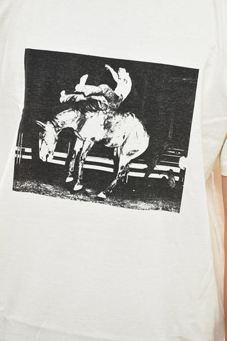 Crew Neck COWBOY Cotton T-Shirt