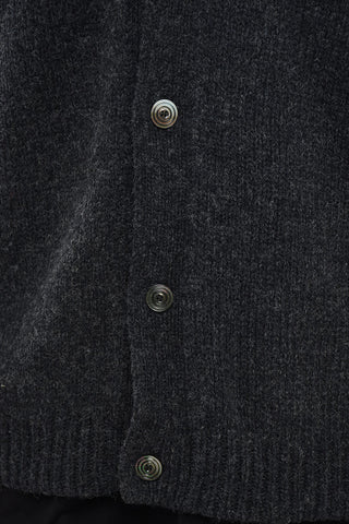 V-neck Sleeveles Wool STEVEN Cardigan