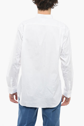 SHIRT Camicia in Popeline di Cotone Stampata con Taschino