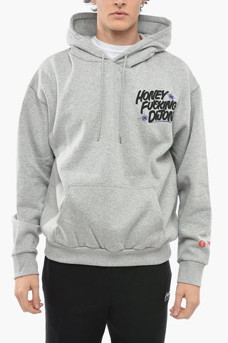 Fleece Cotton UNISEX Hoodie with Printed Logo