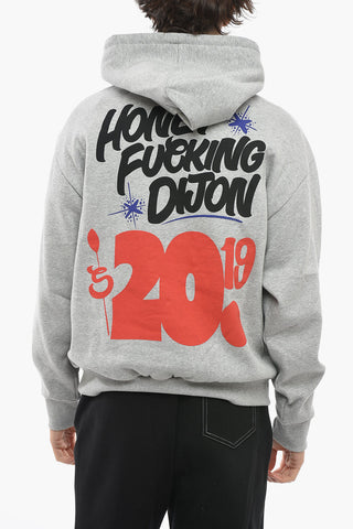 Fleece Cotton UNISEX Hoodie with Printed Logo