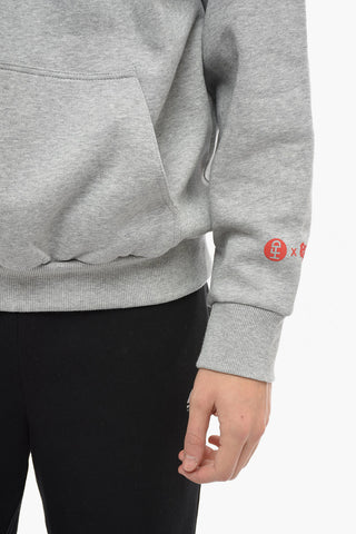 Fleece Cotton UNISEX Hoodie with Printed Logo