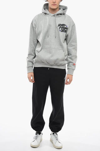 Fleece Cotton UNISEX Hoodie with Printed Logo