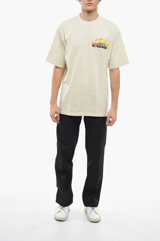 T-shirt Girocollo RANDOM WORKSHOP con Maxi Stampa sul Retro