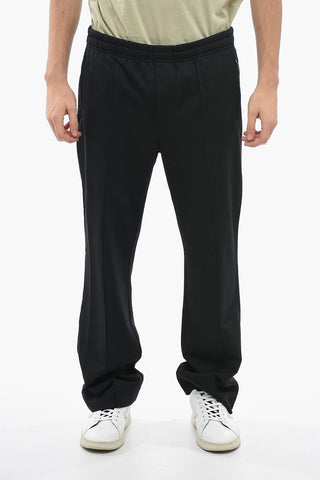 Joggers a una Pince in Tinta Unita