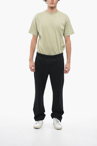 Joggers a una Pince in Tinta Unita