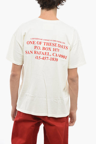 Maxi Printed Cotton Crew-Neck T-shirt