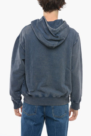 Fleece Washed Cotton Hoodie