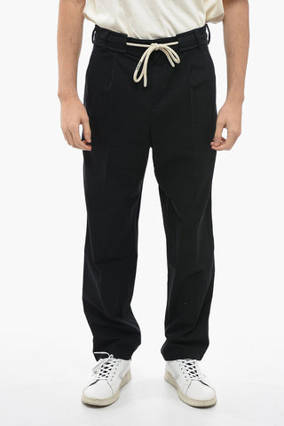 Joggers con Coulisse Logata e Bande Laterali