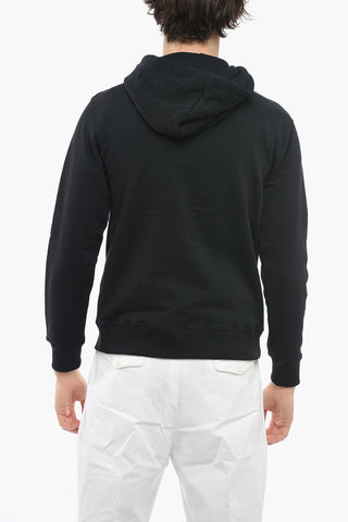 Solid Color KLEIN Hoodie with Printed Contrasting Logo