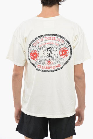 T-Shirt Girocollo Stampata