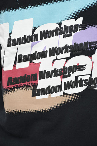 Felpa Girocollo RANDOM WORKSHOP con Maxi Stampa In Rilievo
