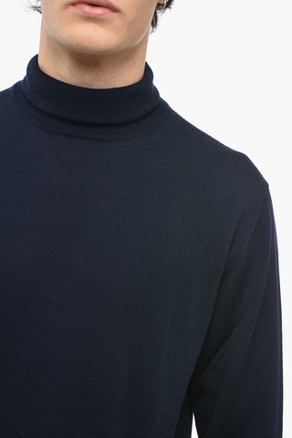 Merino Wool Turtleneck Sweater