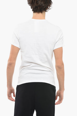 205W39NYC Printed Cotton Crew-Neck T-shirt