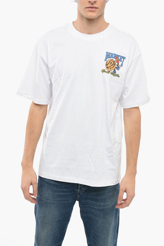 SMILEY Cotton  SPORTS COMMITTEE Crew-Neck T-shirt
