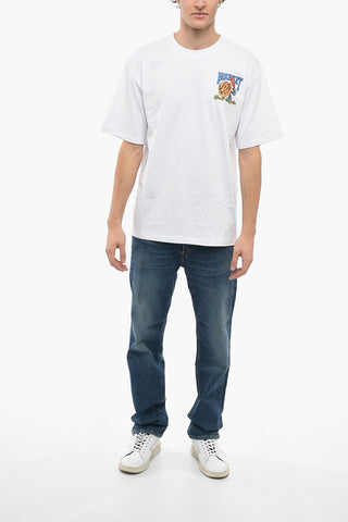 SMILEY Cotton  SPORTS COMMITTEE Crew-Neck T-shirt