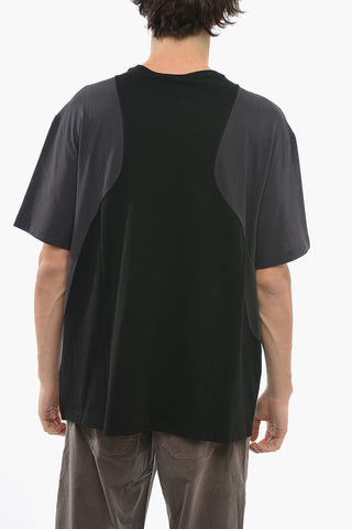 PUMA X MARKET Two-tone Cotton T-Shirt with Printed Logo