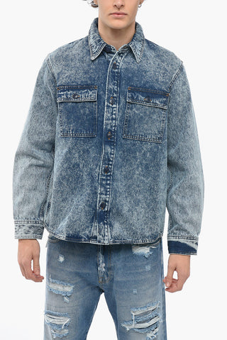 Camicia in Denim BASTIAN con Lavaggio Bleached
