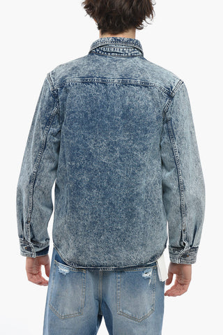 Camicia in Denim BASTIAN con Lavaggio Bleached