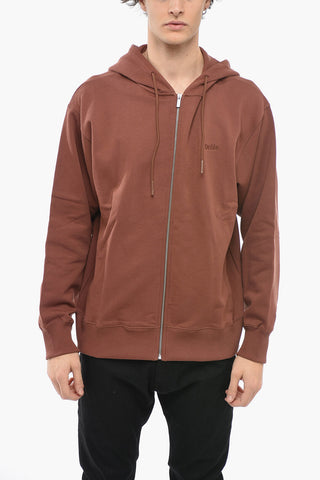 Zipped Lightweight Cotton Hoodie