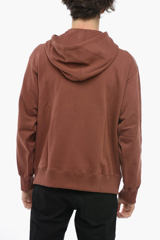 Zipped Lightweight Cotton Hoodie