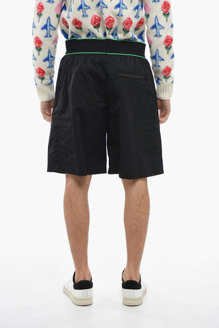 Logoed Waistband TECH Nylon Cargo Shorts