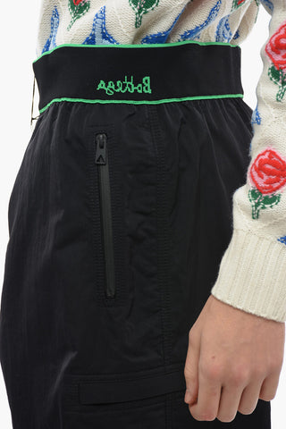 Logoed Waistband TECH Nylon Cargo Shorts