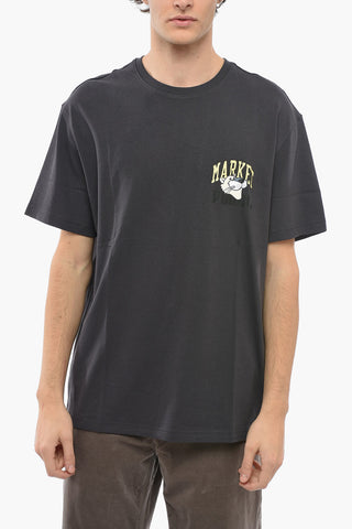 PUMA X MARKET Printed Logo Cotton T-Shirt